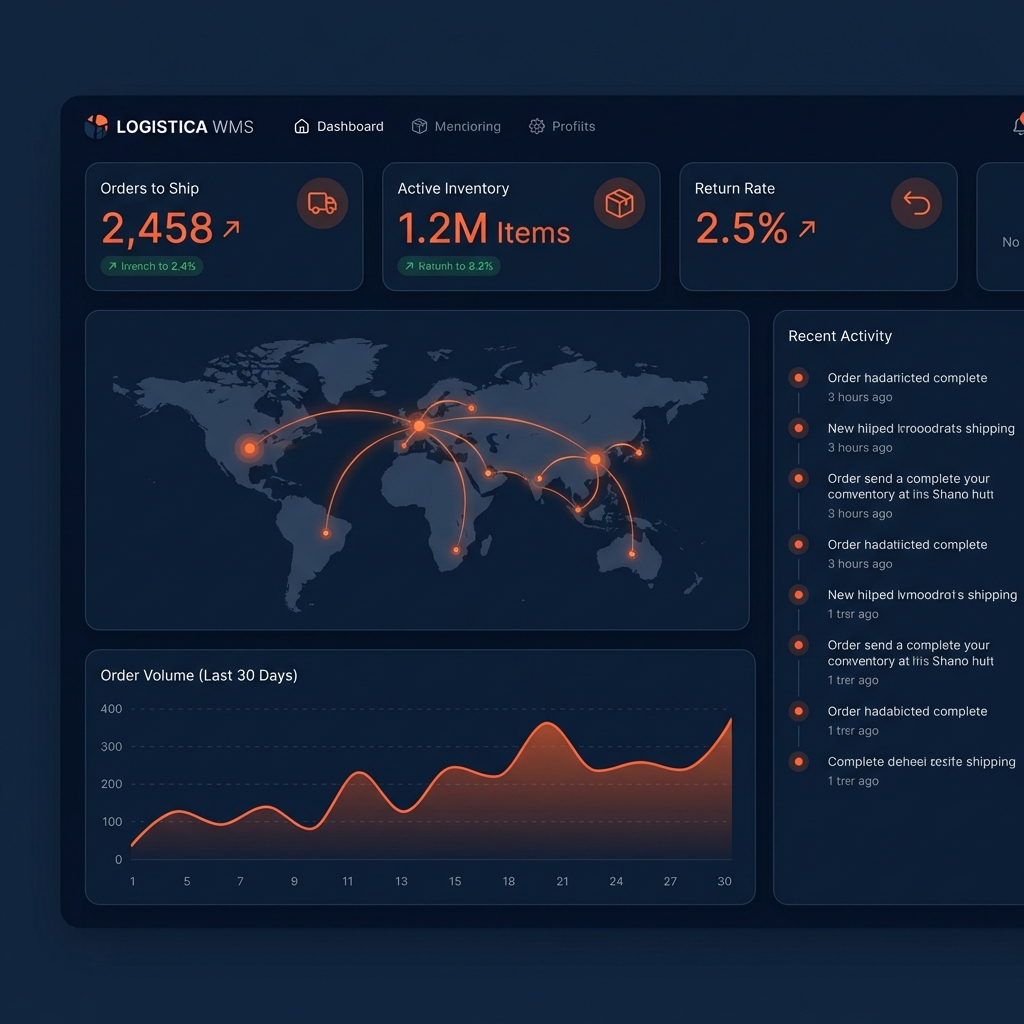 Dashboard de Envia WMS
